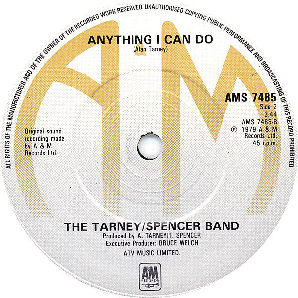 The Tarney/Spencer Band : Cathy's Clown (7", Single)