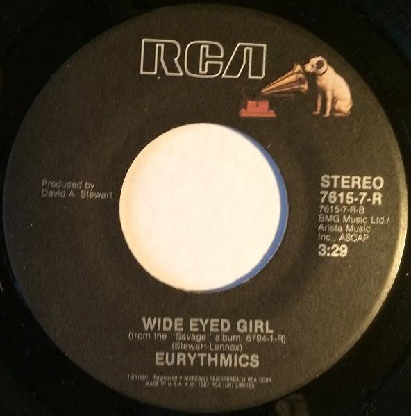 Eurythmics : You Have Placed A Chill In My Heart (7", Single)