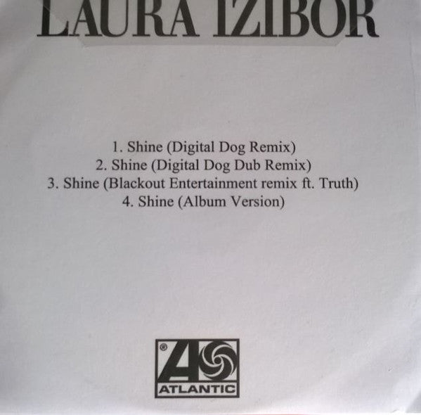 Laura Izibor : Shine (CDr, Single, Promo)