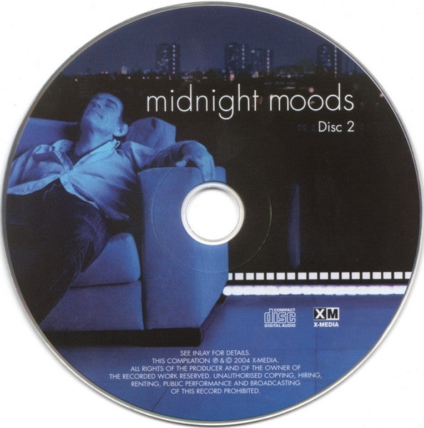 Various : Midnight Moods (After Hours Chill-Out Nirvana) (2xCD, Comp)