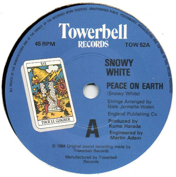 Snowy White : Peace On Earth (7", Single)