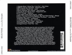 DJ Disciple : Selections (CD, Comp, Mixed)