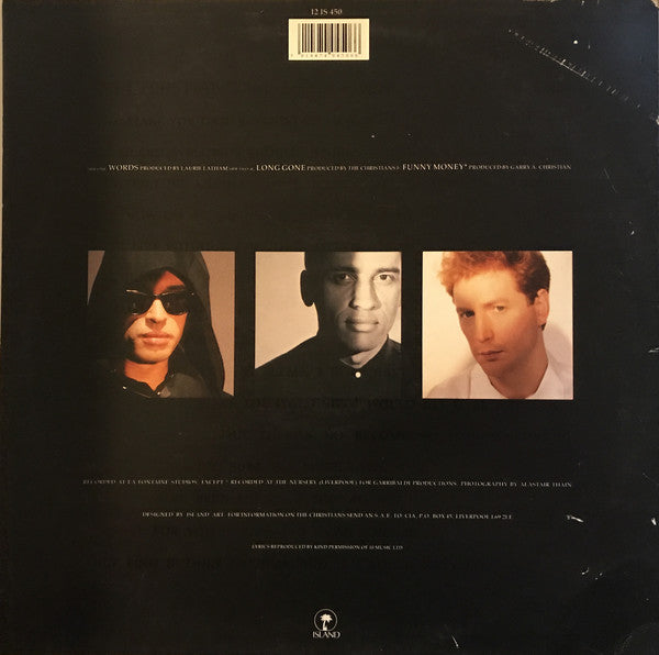 The Christians : Words (12", Single)