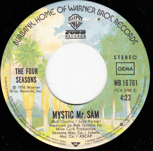 The Four Seasons : Silver Star (7", Single)