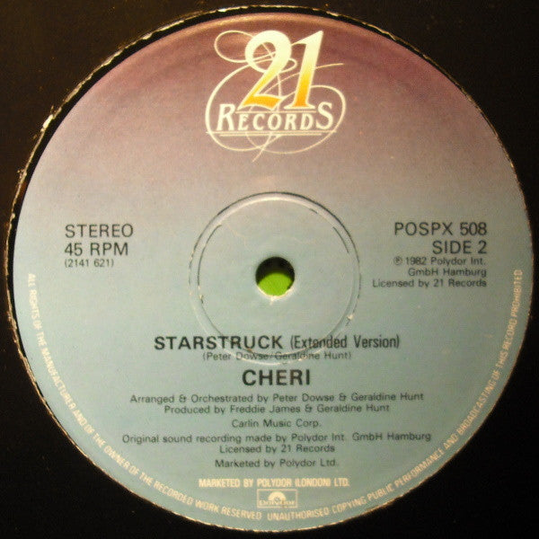 Cheri : Come And Get These Memories (12")
