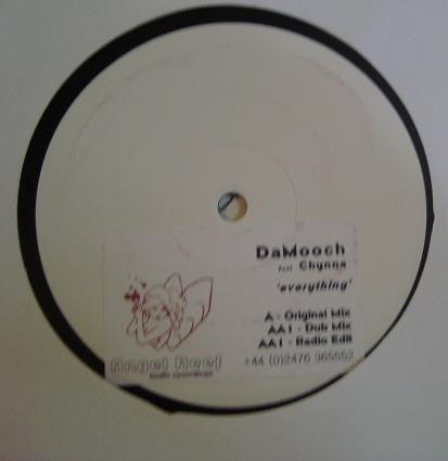 Da Mooch Feat Chynna : Everything (12", Promo, W/Lbl, Sti)