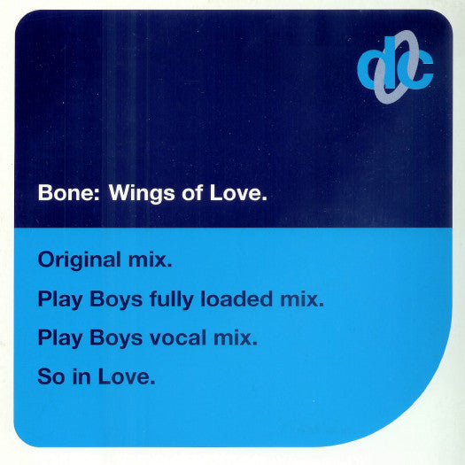 Bone (2) : Wings Of Love (12", Single)