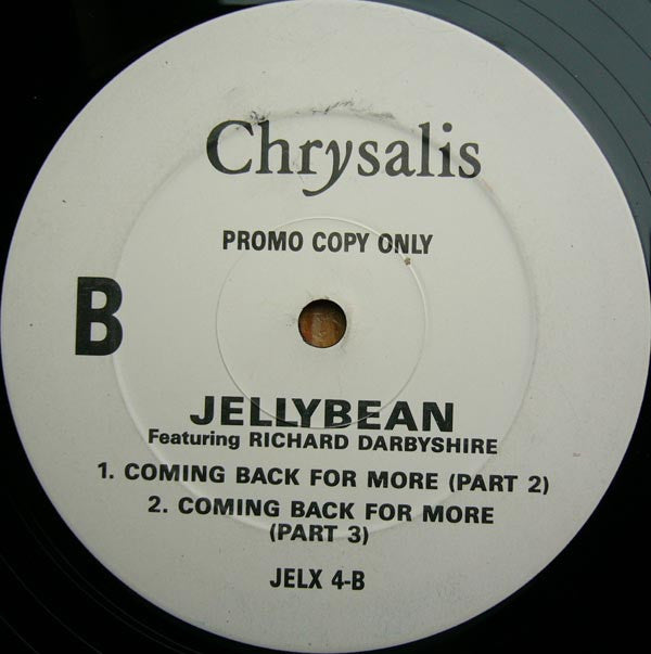 John "Jellybean" Benitez Featuring Richard Darbyshire : Coming Back For More (12", Promo)