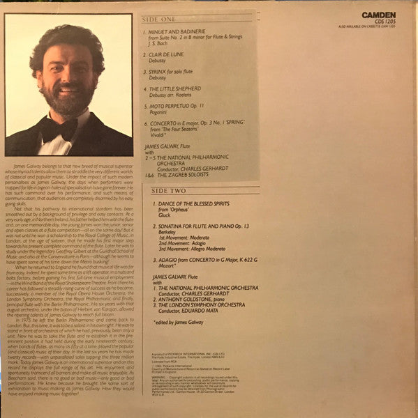 James Galway : The Exceptional Talent Of James Galway (LP, Album)