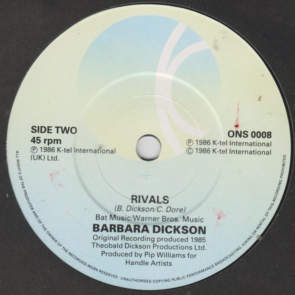 Barbara Dickson : If You're Right (7", Single)