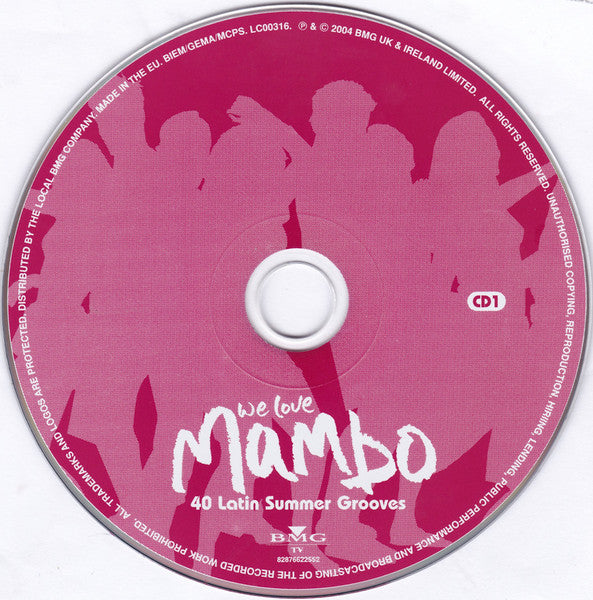 Various : We Love Mambo - 40 Latin Summer Grooves (2xCD, Comp)