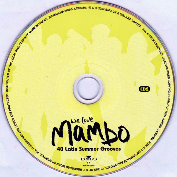 Various : We Love Mambo - 40 Latin Summer Grooves (2xCD, Comp)