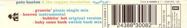 Pato Banton & The Reggae Revolution : Groovin' (CD, Single)