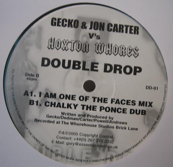 Gary Gecko & Jon Carter V's Hoxton Whores : Double Drop (12")