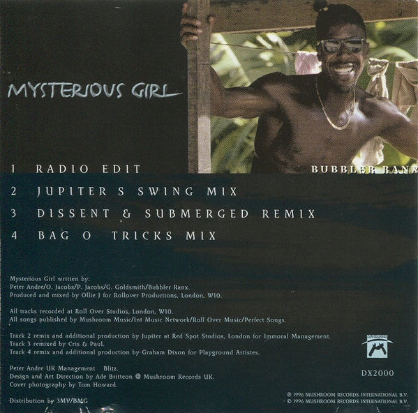 Peter Andre Featuring Bubbler Ranx : Mysterious Girl (CD, Maxi, Single, RE, CD2)