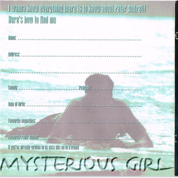 Peter Andre Featuring Bubbler Ranx : Mysterious Girl (CD, Maxi, Single, RE, CD2)