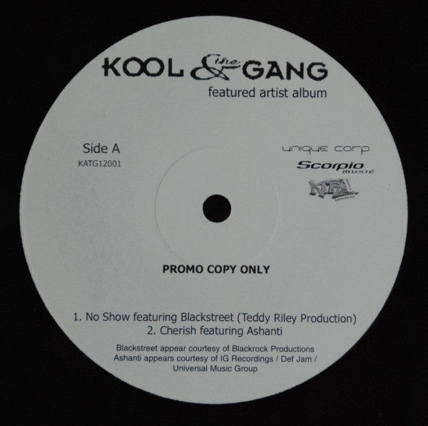 Kool & The Gang : Featured Artist Album (12", Promo, Smplr)
