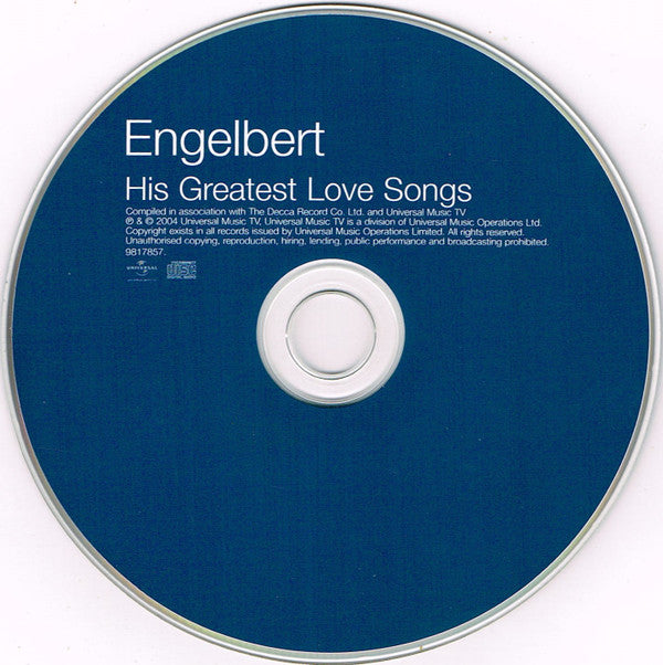 Engelbert Humperdinck : His Greatest Love Songs (CD, Comp)