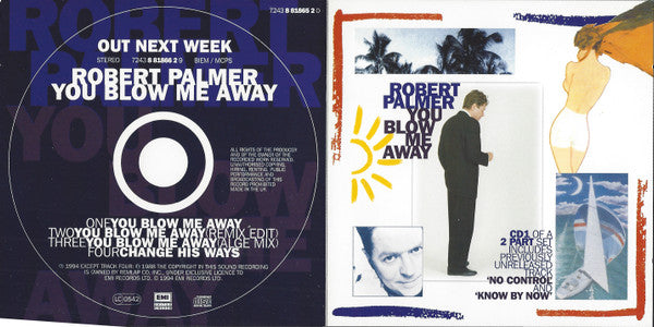 Robert Palmer : You Blow Me Away (CD, Single, CD1)