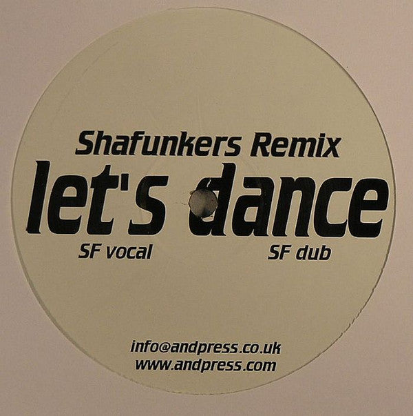 Shafunkers : Let's Dance (12")