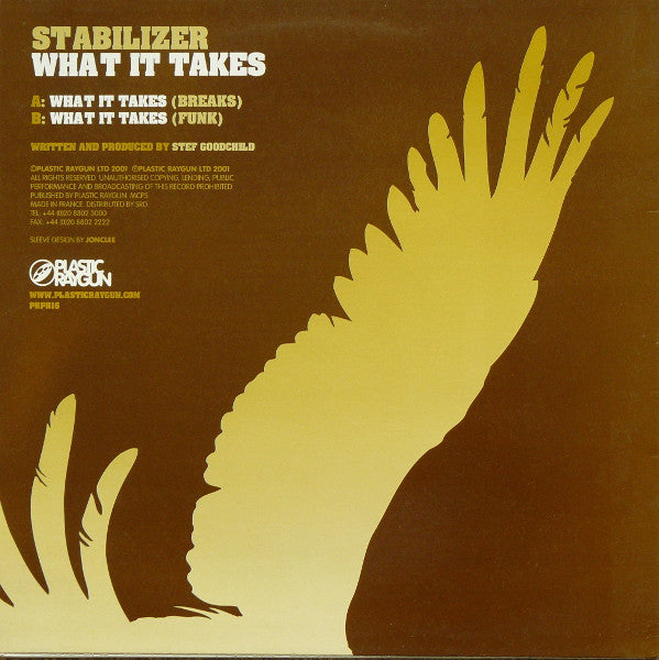 Stabilizer : What It Takes (12")