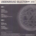 Various : Underground Selection 8/93 (12")