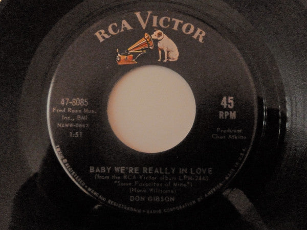 Don Gibson : So How Come (No One Loves Me) (7", Single, Roc)