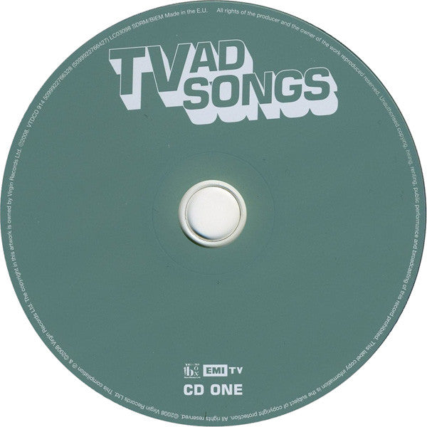 Various : TV Ad Songs (2xCD, Comp)