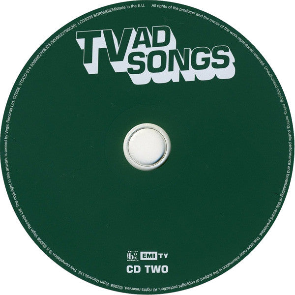 Various : TV Ad Songs (2xCD, Comp)