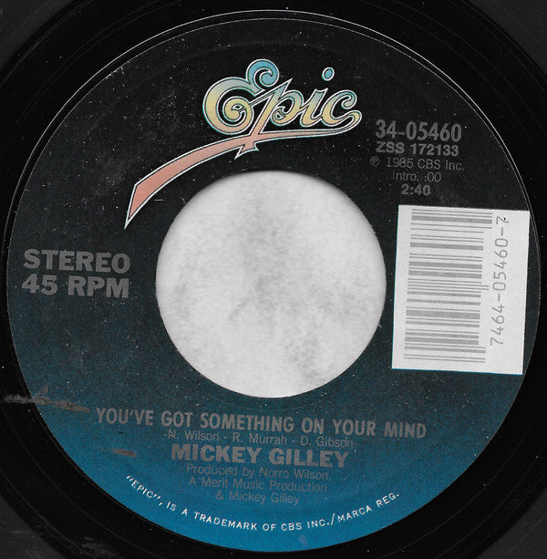 Mickey Gilley : You've Got Something On Your Mind (7", Single, Styrene, Car)