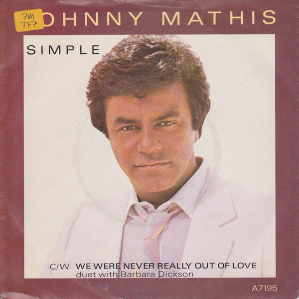 Johnny Mathis : Simple (7", Single)