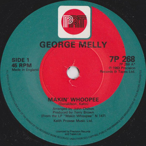 George Melly : Makin' Whoopee (7", Single)