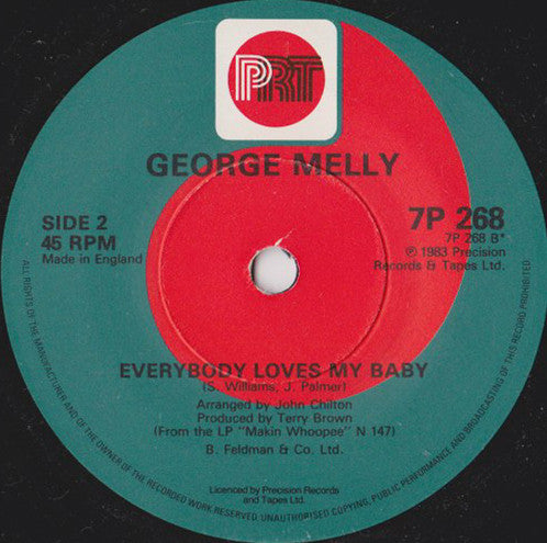 George Melly : Makin' Whoopee (7", Single)