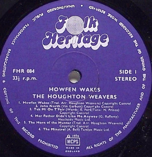 The Houghton Weavers : Howfen Wakes (LP)