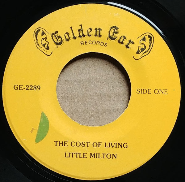 Little Milton / Jackie Ross : The Cost Of Living / I Need You Baby (7")
