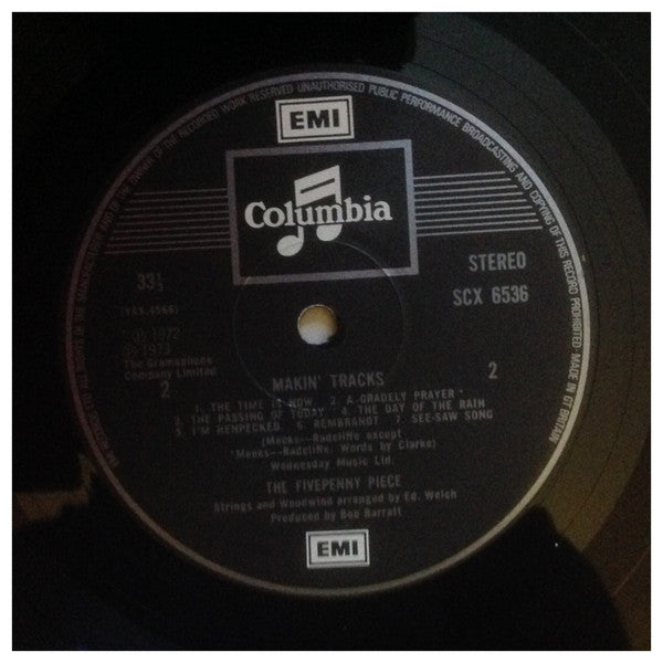 The Fivepenny Piece : Makin' Tracks (LP, Album)