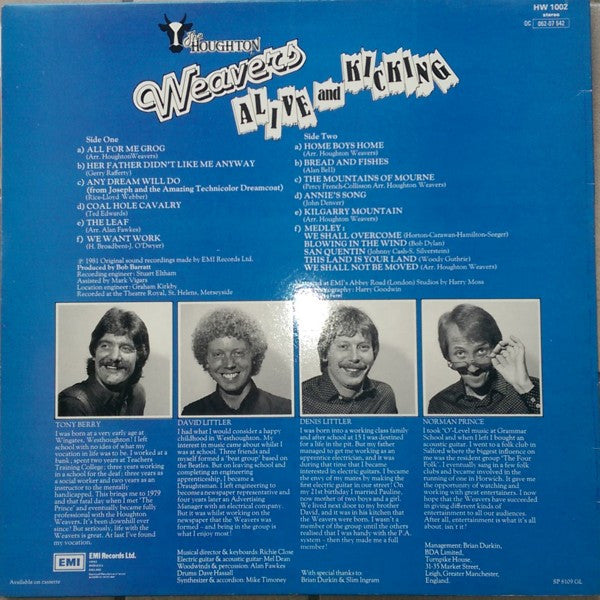 The Houghton Weavers : Alive And Kicking (LP)