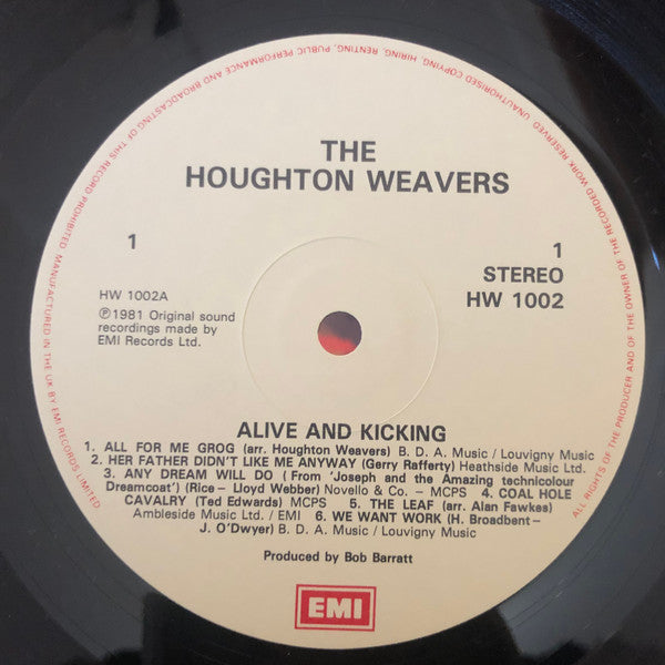 The Houghton Weavers : Alive And Kicking (LP)
