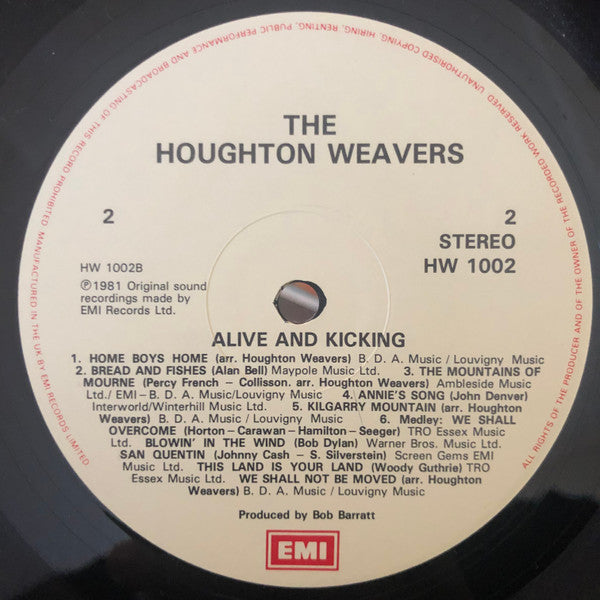 The Houghton Weavers : Alive And Kicking (LP)