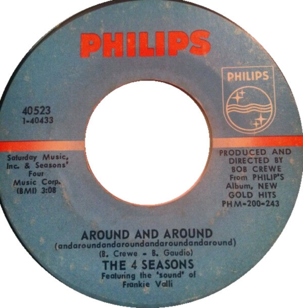 The Four Seasons : Will You Love Me Tomorrow (7", Mono, Styrene, Mer)