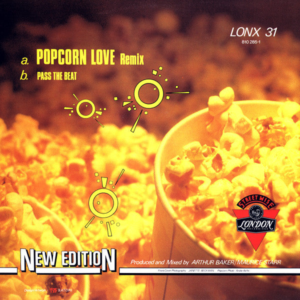 New Edition : Popcorn Love (12")
