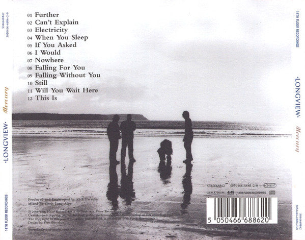 Longview : Mercury (CD, Album)