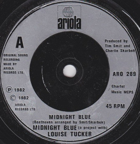Midnight Blue (4) A Project With Louise Tucker : Midnight Blue (7", Single)