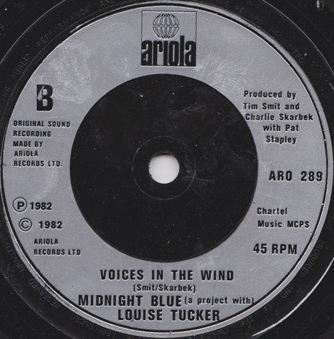 Midnight Blue (4) A Project With Louise Tucker : Midnight Blue (7", Single)