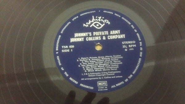 Johnny Collins : Johnny's Private Army (LP)