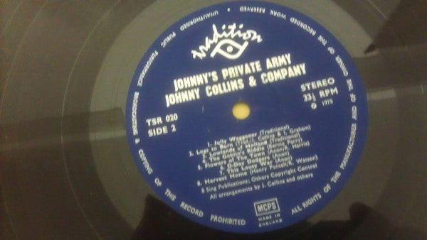 Johnny Collins : Johnny's Private Army (LP)