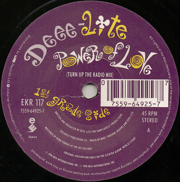 Deee-Lite : Power Of Love (7", Single)