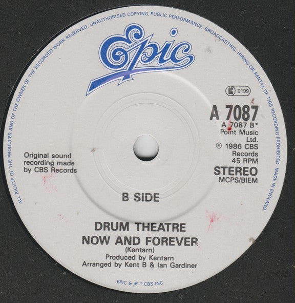 Drum Theatre : Home (Is Where The Heart Is) (7", Single)