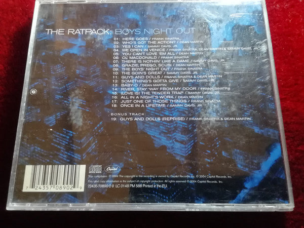 The Rat Pack : Boys Night Out (CD, Comp)