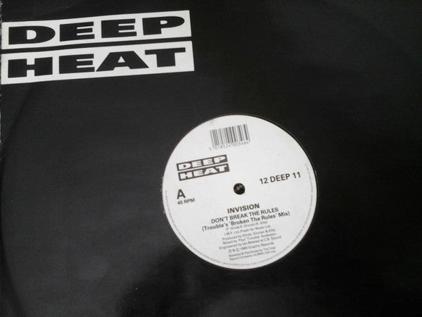 Invision : Don't Break The Rules (12")
